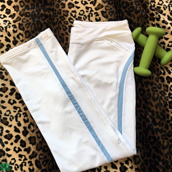 Nike Pants - Nike Fit Dry White Athletic Pants Size L